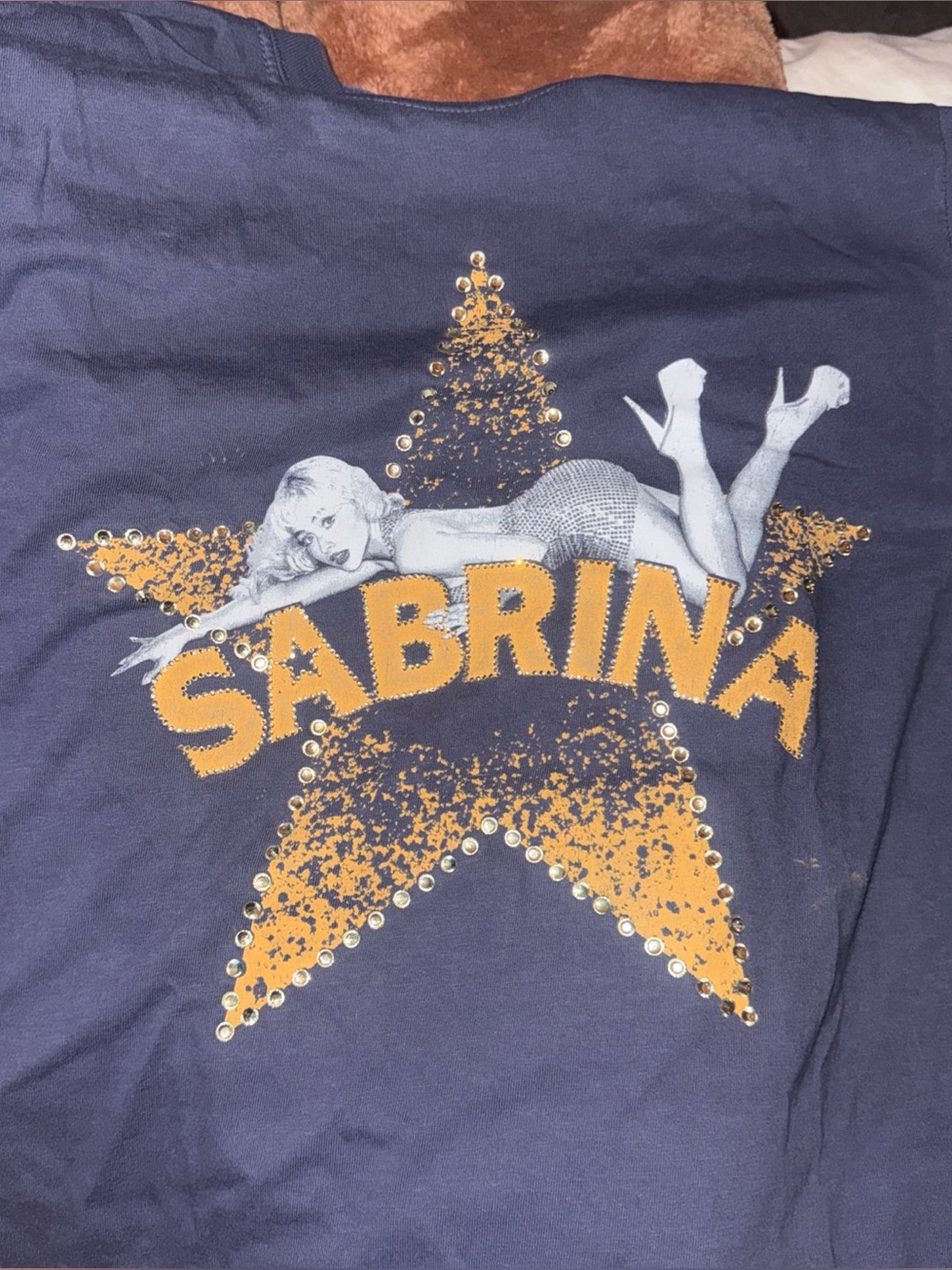 Sabrina Carpenter Coachella Merch RARE - Navy with Gold Star
